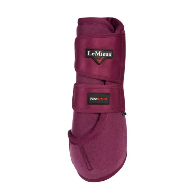 LeMieux ProSport Support Boots - Plum